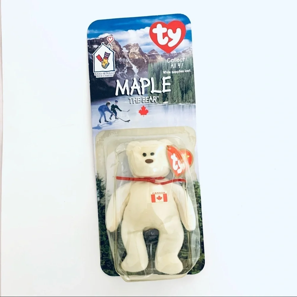 NWT TY BEANIE BABIES Maple the Bear